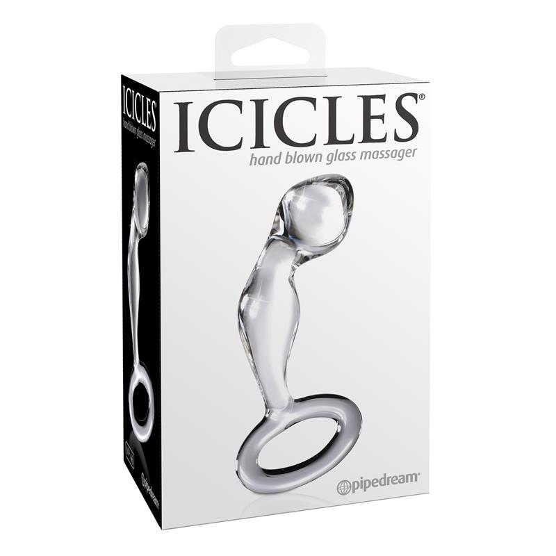 Icicles Plug Anal No. 46 Transparente de calidad