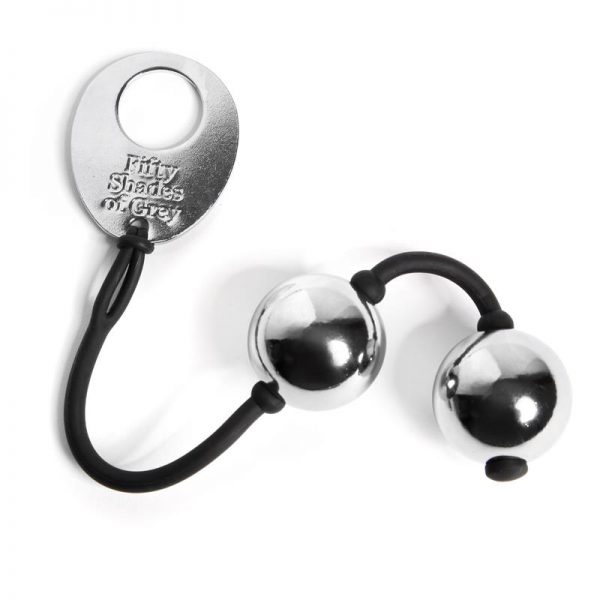 Inner Goddess Bolas de metal Ben Wa 221gr marca FIFTY SHADES OF GREY