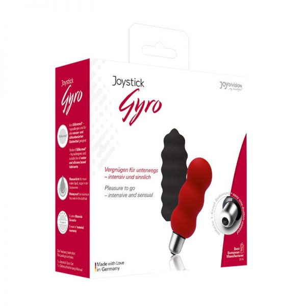 Joystick Micro Set Gyro - Color Rojo y Negro fabricante JOYDIVISION