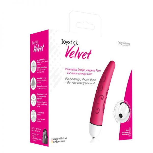 Joystick Mini Velvet Comfort - Color Rosa fabricante JOYDIVISION