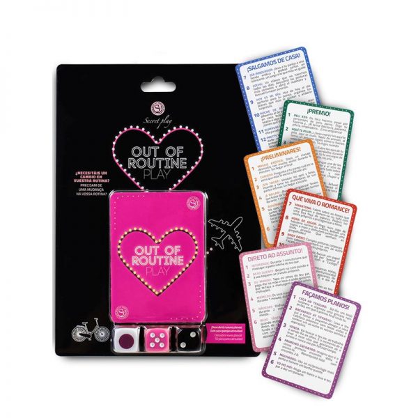 Juego Out of Routine Play Español - Ingles diseñado por la marca SECRET PLAY