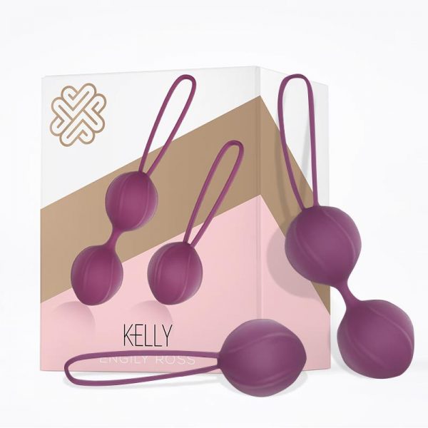 Kelly Bolas Kegel Silicona Púpura diseñado por la marca ENGILY ROSS