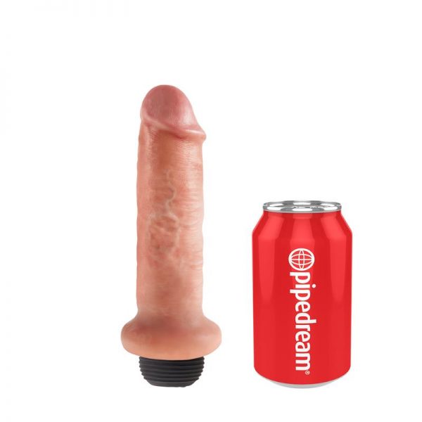 King Cock Dildo Eyaculador 6 Color Natural de calidad