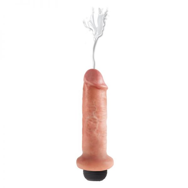 King Cock Dildo Eyaculador 6 Color Natural marca KING COCK