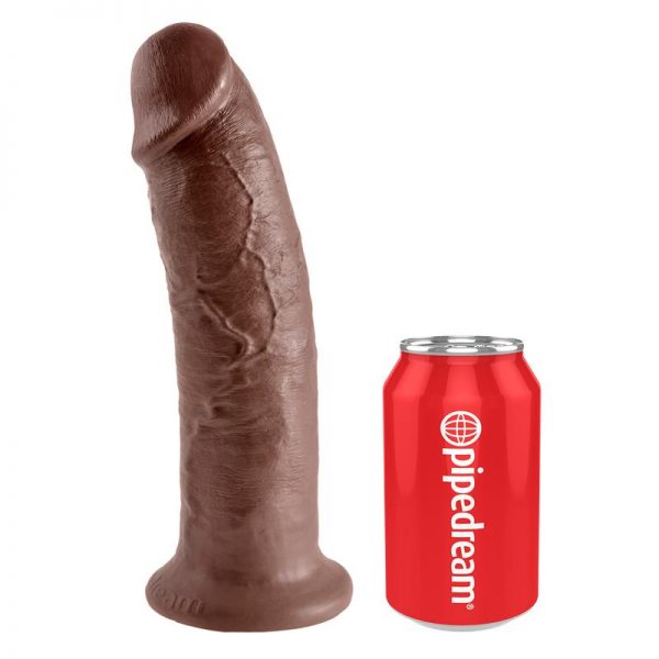 King Cock Pene de 10 - Color Marrón barato