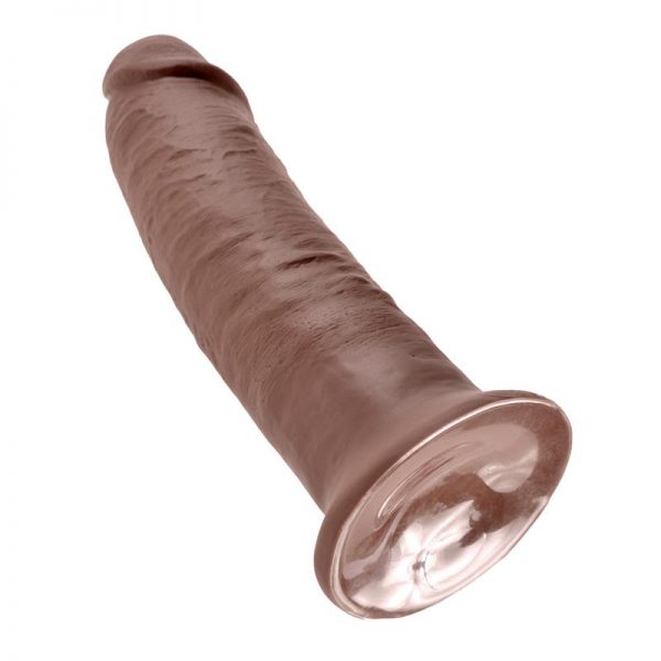 King Cock Pene de 10 - Color Marrón en www.tiendaeroticaweb.es
