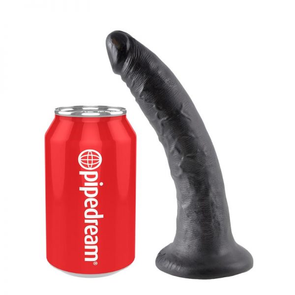 King Cock Pene de 7 - Color Negro barato