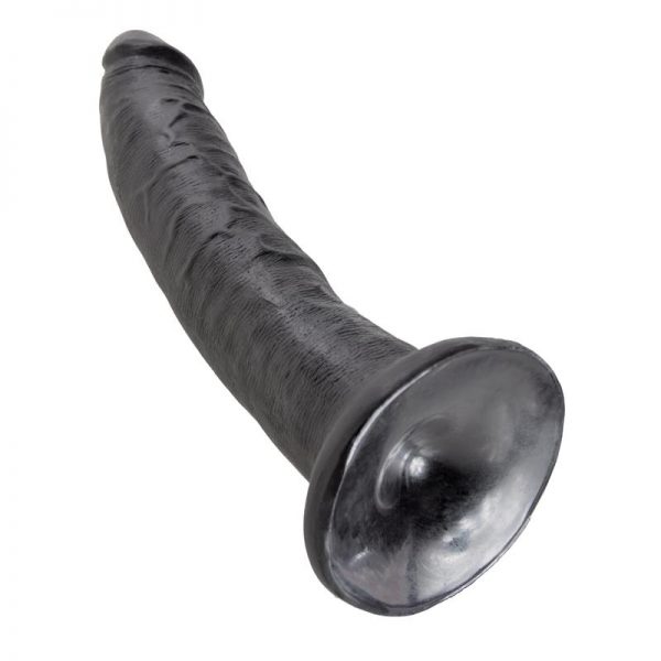 King Cock Pene de 7 - Color Negro en www.tiendaeroticaweb.es