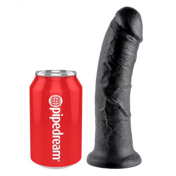 King Cock Pene de 8 - Color Negro barato