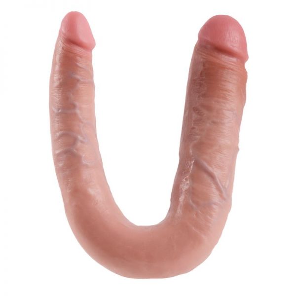 King Cock Pene Doble Penetración Grande - Color Natural marca KING COCK