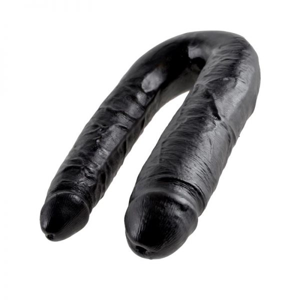 King Cock Pene Doble Penetración Grande - Color Negro de calidad