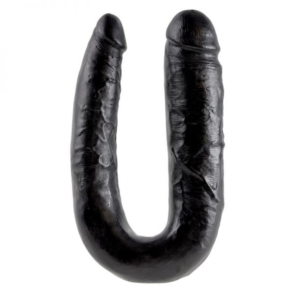 King Cock Pene Doble Penetración Grande - Color Negro marca KING COCK