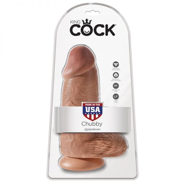 King Cock Pene Rechoncho 9 - Bronceado de calidad