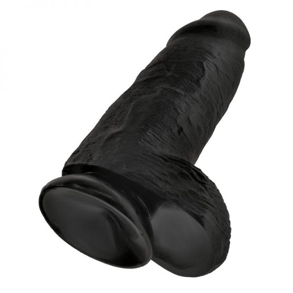 King Cock Pene Rechoncho 9 - Color Negro en www.tiendaeroticaweb.es