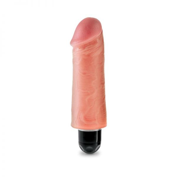 King Cock Vibrador Stiffy 5 - Color Natural marca KING COCK