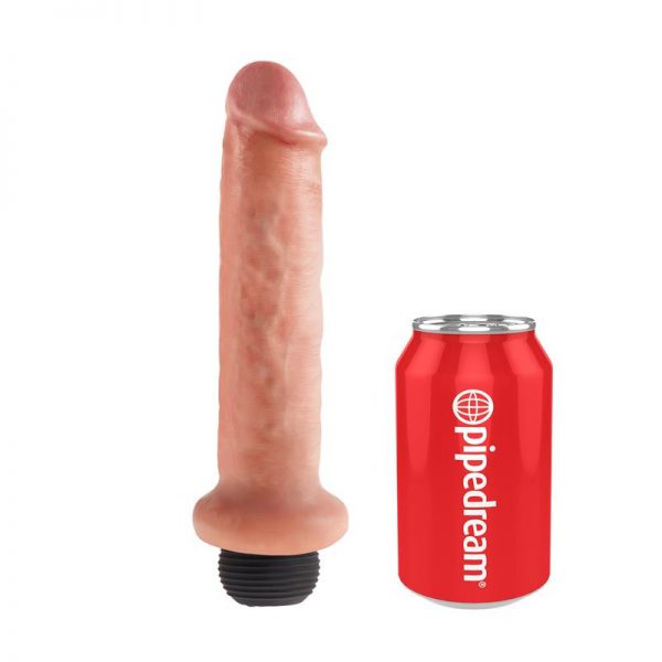 King Cock Pene Eyaculador 7 - Color Natural de calidad