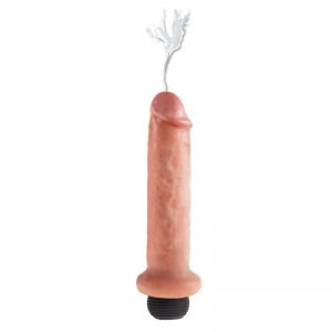 King Cock Pene Eyaculador 7 - Color Natural marca KING COCK