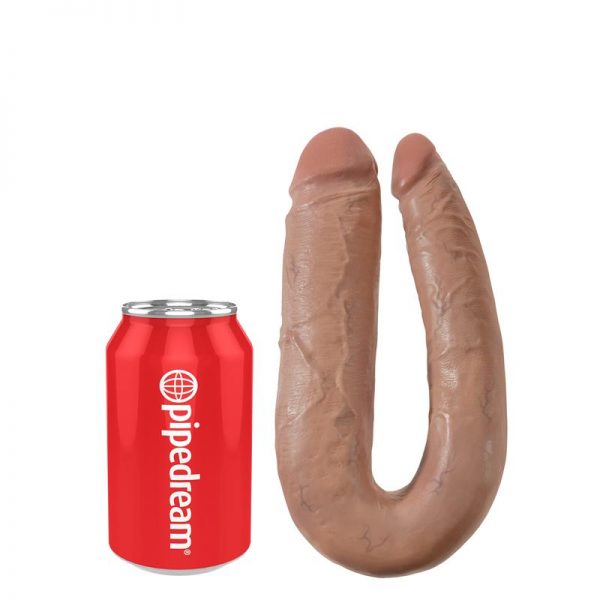 King Cock U-Shaped Doble Penetración Largo Bronceado marca KING COCK