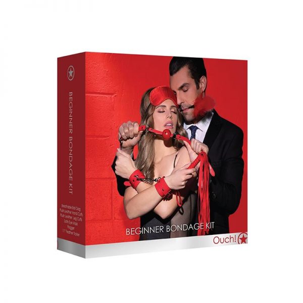 comprar Kit 6 Piezas Bondage para Principiantes Rojo en sex shop online