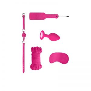 Kit de Bondage para Principiantes N5 Rosa de la marca OUCH!