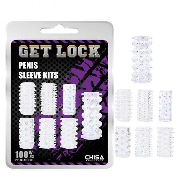 Kit de Fundas para el Pene Transparente diseñado por la marca CHISA
