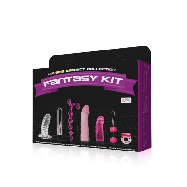 Kit de Vibrador y Dildos marca BAILE