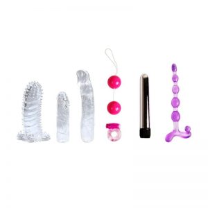 Kit de Vibrador y Dildos marca BAILE