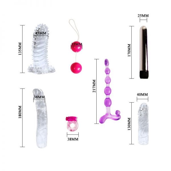 Kit de Vibrador y Dildos de la marca BAILE