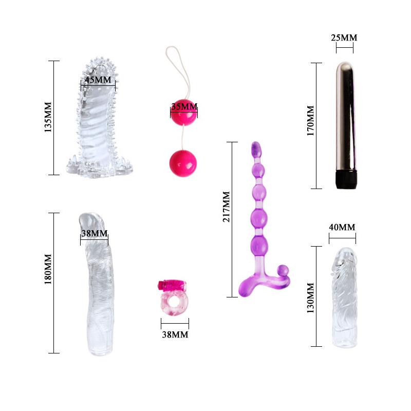 Kit de Vibrador y Dildos de la marca BAILE