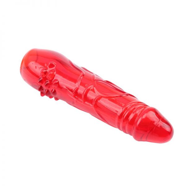 Kit Dildo y Vibrador Hers Dildo Kit Rojo de calidad