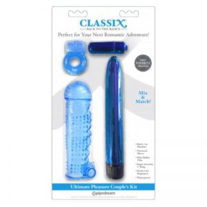 Kit para Parejas Ultimate Pleasure Azul de la marca CLASSIX