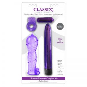 Kit para Parejas Ultimate Pleasure Purpura de la marca CLASSIX