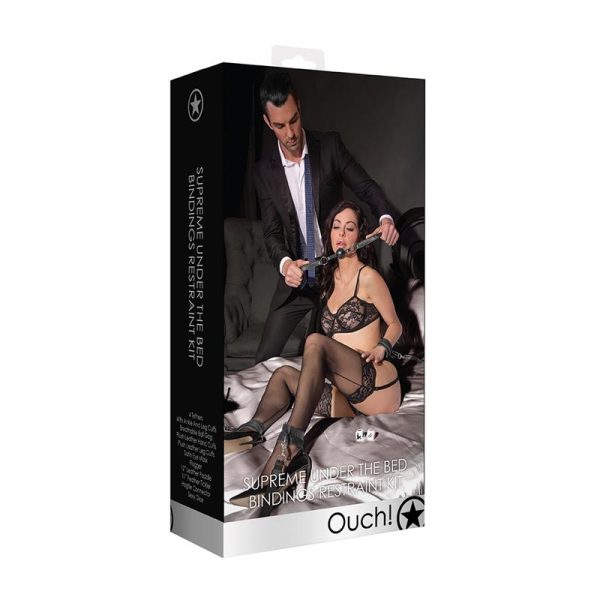 comprar Kit Supreme Bondage Restricciones Negro en sex shop online