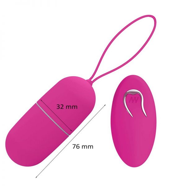Kotty Huevo Vibrador Impermeable Control Remoto Silicona barato