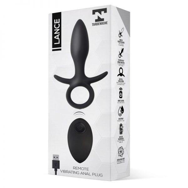Lance Plug Anal Control Remoto Silicona Liquida USB de precio barato