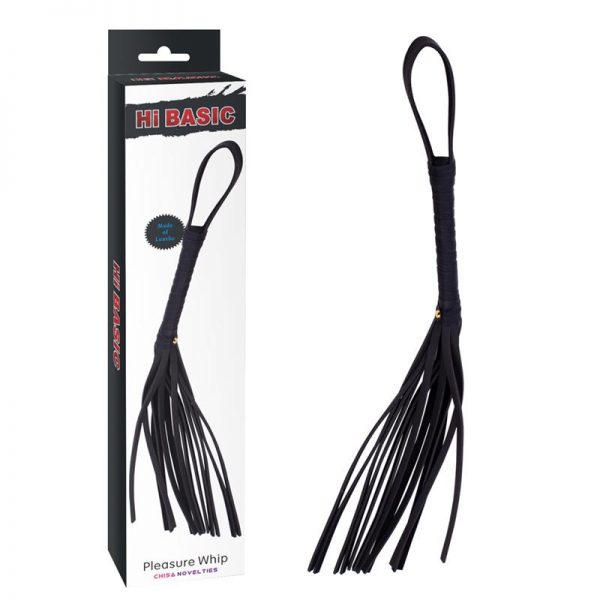 comprar Látigo de Cuero 72 cm Negro barato y de calidad