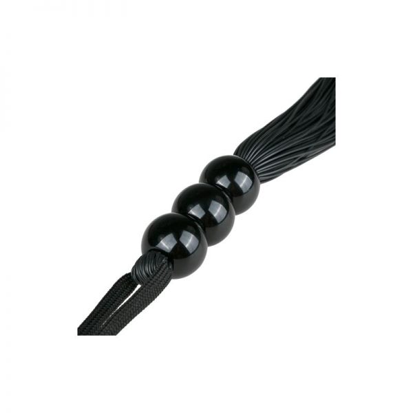 comprar Látigo de Silicona - Negro en sex shop online