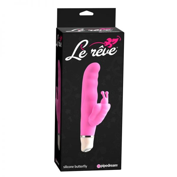 Le Reve Vibrador de Silcona Sweetie Butterfly Rosa fabricante LE RÊVE