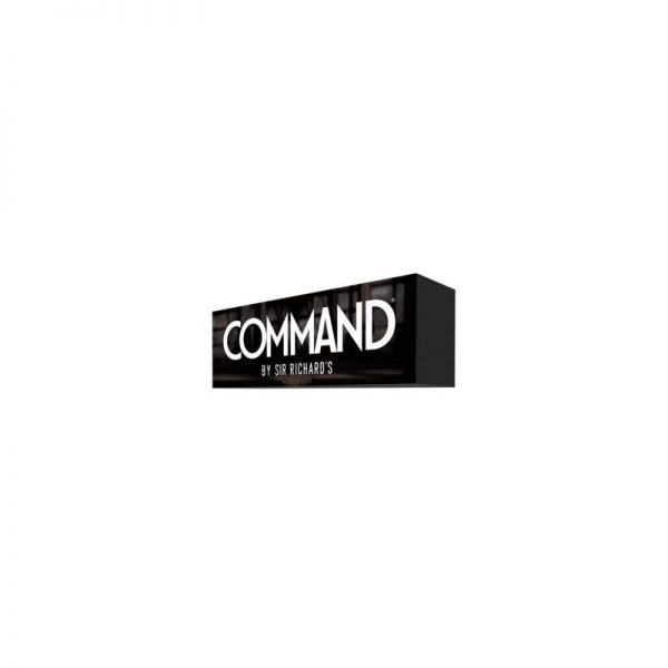 Letrero en 3D Command by Sir Richards diseñado por la marca SIR RICHARDS