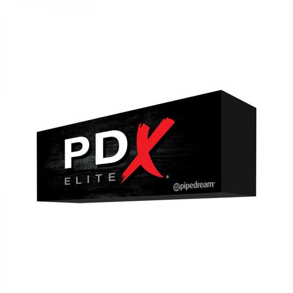 Letrero Promocional PDX Elite en 3D diseñado por la marca PDX ELITE