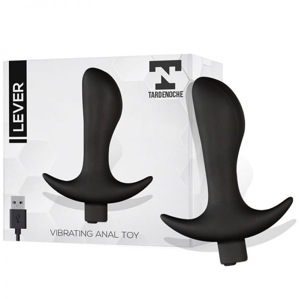 Lever Plug Anal con Vibración USB Silicona de la marca TARDENOCHE