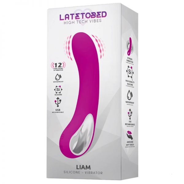 Liam Vibrador USB Silicona fabricado por LATETOBED