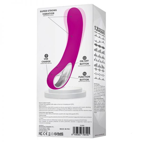 comprar Liam Vibrador USB Silicona en sex shop online