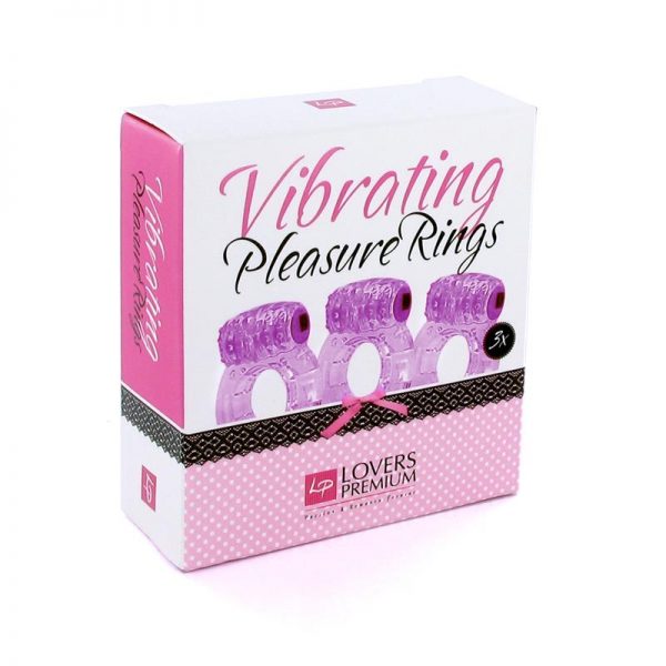 Loverspremium - Anillos Vibradores Color Púrpura (3 pcs) barato
