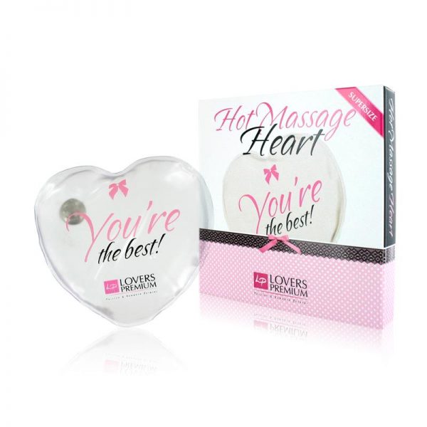 Loverspremium - Corazón de Masaje Caliente XL The Best marca LOVERSPREMIUM