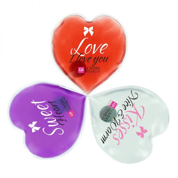 Loverspremium - Corazones de Masaje Caliente (3 pcs) en www.tiendaeroticaweb.es
