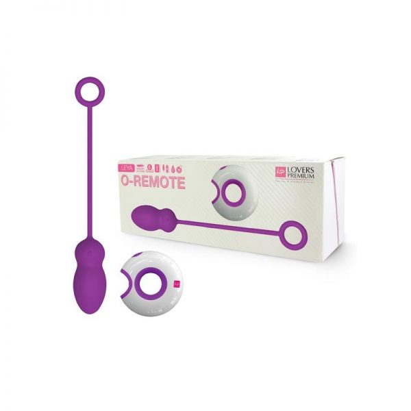 Loverspremium - Huevo Vibrador Control Remoto Leya Color Púrpura marca LOVERSPREMIUM