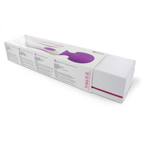 Loverspremium -Masajeador de Cuerpo Entero XL Color Púrpura fabricante LOVERSPREMIUM