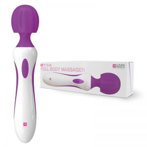 Loverspremium -Masajeador de Cuerpo Entero XL Color Púrpura marca LOVERSPREMIUM