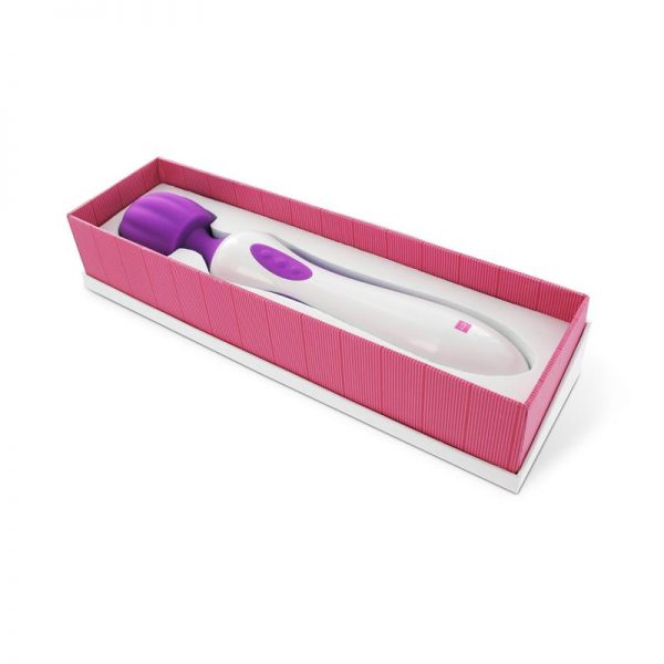 Loverspremium -Masajeador de Cuerpo Entero XL Color Púrpura diseñado por LOVERSPREMIUM